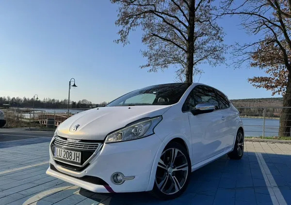 świętokrzyskie Peugeot 208 cena 33900 przebieg: 93555, rok produkcji 2015 z Łuków